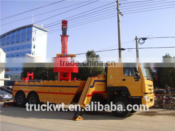 Sinotruk HOWO 6x4 diesel 340hp rotator wrecker