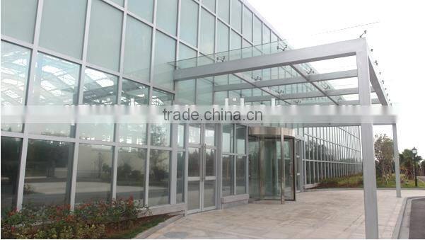 Economical high quality used commercial greenhouses glass green house