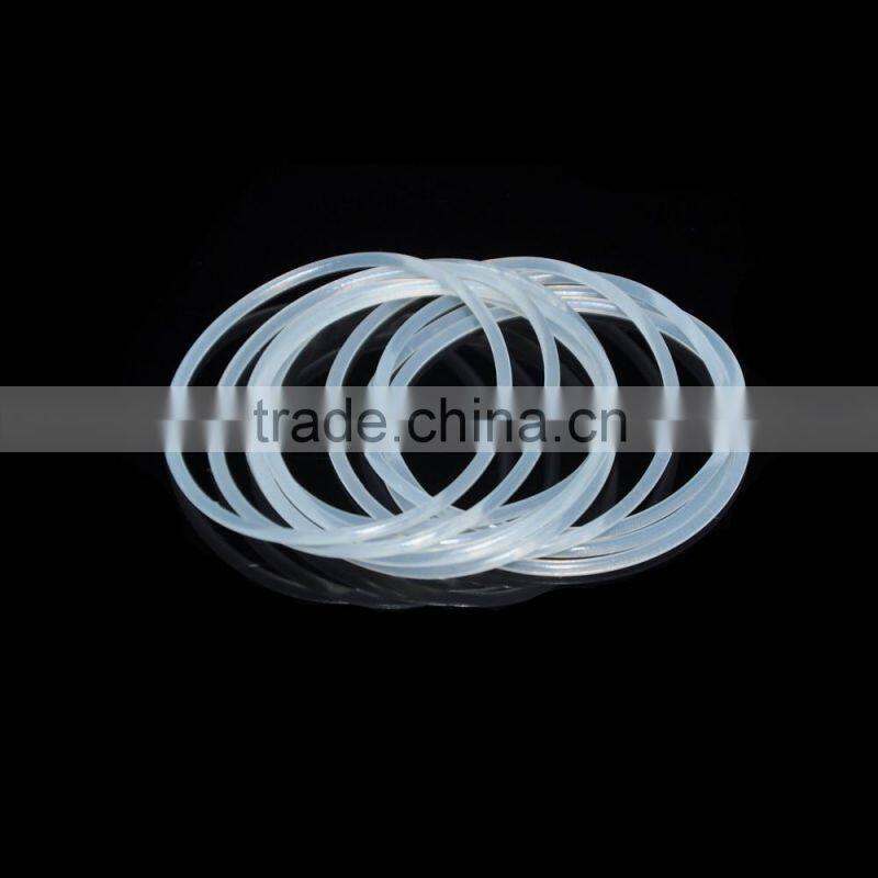 round silicone rubber gasket for glass