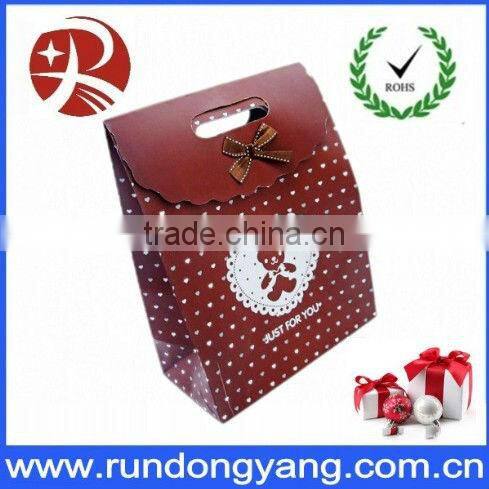 Decorative Handmade paper gift bags without handle