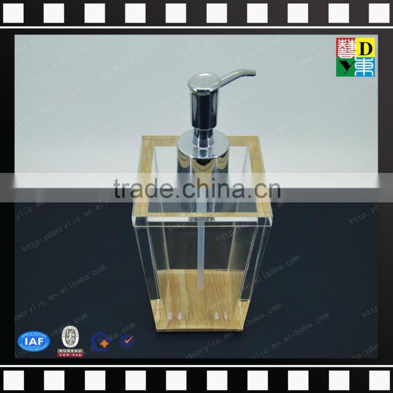new arrival acrylic cup custom design acrylic dispenser fashion design acrylic hotel supplies made in China wholesale