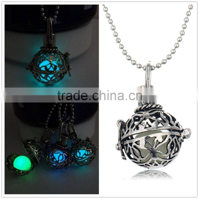 Wholesale accessories pendant infinity necklace Luminous jewelries necklace Flashing
