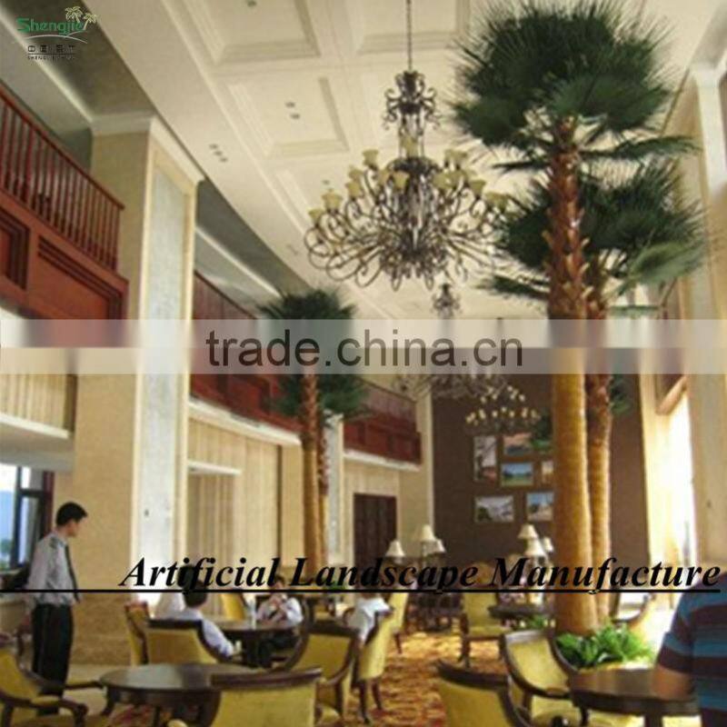 cheap steel palm tree decorative outdoor palm trees sale