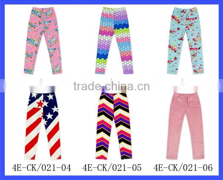 Best Price Baby Girls Pink Velvet Warm Pants Floral Leggings In Stock
