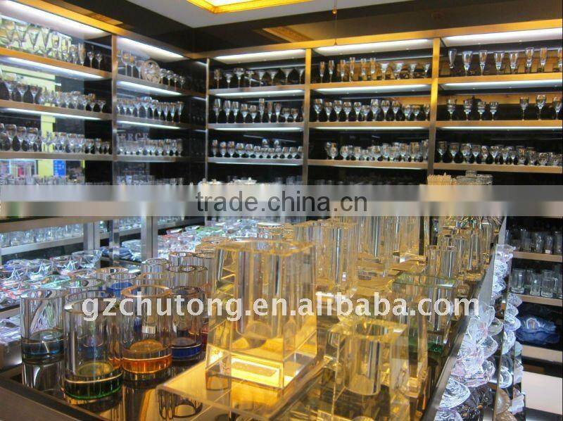 Hotel acrylic triangle revolving sign