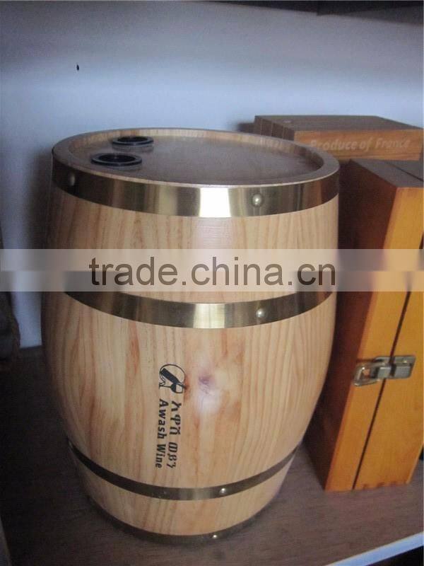 Made In China Pine Wood Ice Wine Beer Bucket Barrel
