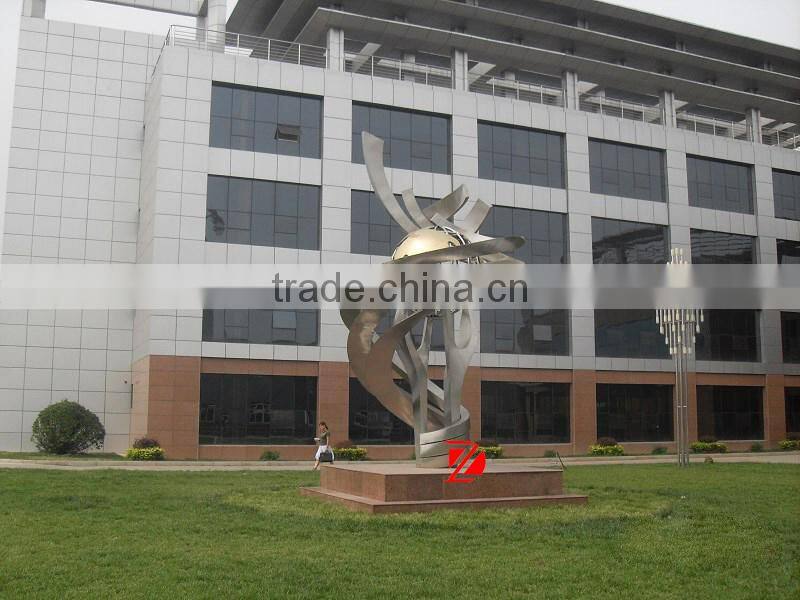 Outdoor Stainless Steel School Metal Sculpture