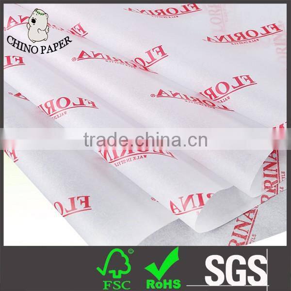 Color tissue paper 17g with company logo print
