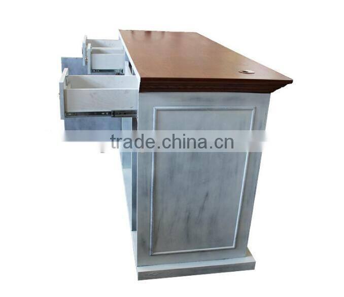 Fashion American style money counter reception counter salon reception desk(BG11-M100)