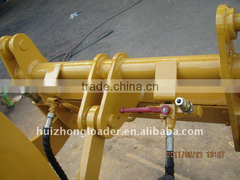 chinese agricultural machinery 1.5ton zl15 wheel loader with pallet fork