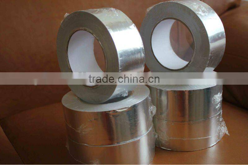 Aluminum foil adhesive tape for insulated pipe