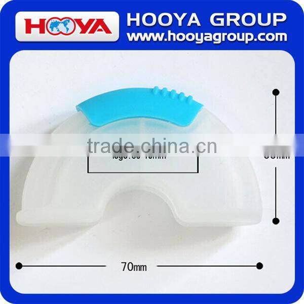 Half Ring Shaped 2 Compartment Pill Storage Box