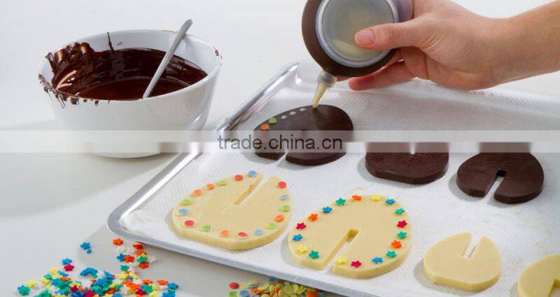 3D Easter Egg Silicone Mould Form for Chocolate Candy Cookies Cake Decorating