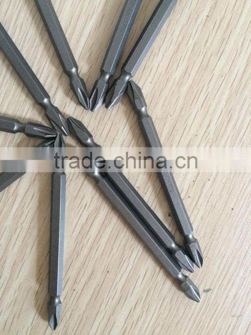 Best selling 65mm length CRV PH2 screwdriver bit with high quality