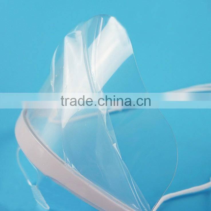 Catering plastic face mask over nose transparent face mask widely used for food service in restaurant and hotel