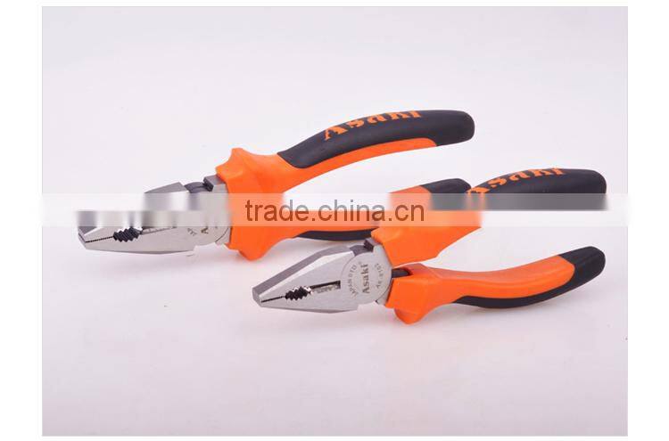 AK-8103 High quality different type double color combination plier