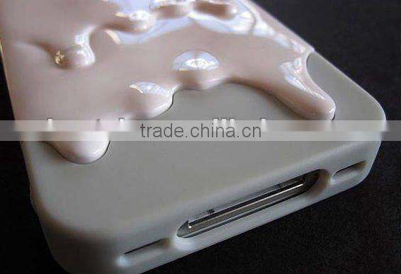ice cream phone case for 4g ice cream display case for iphone4