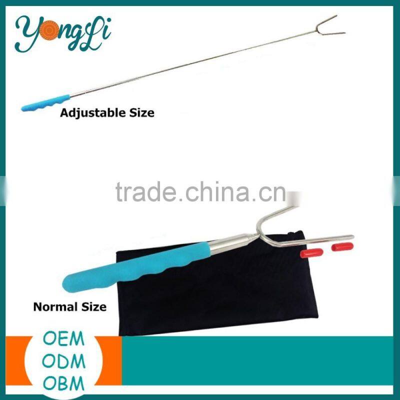 Hot Selling Marshmallow Roasting Sticks Telescopic BBQ Fork
