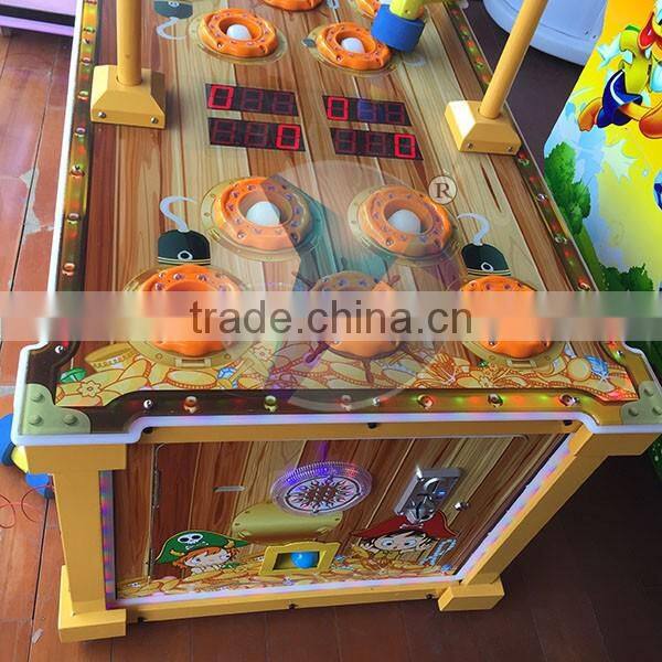Coin operated kids tapping arcade ticket magic redemption game machine for sale