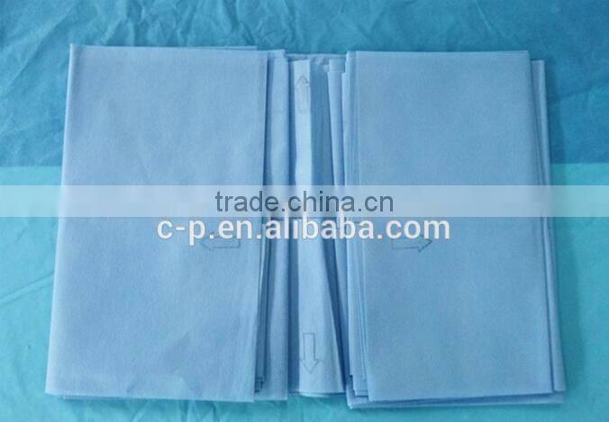 Non woven and PE Laminated Surgical Obstetric Drape Pack