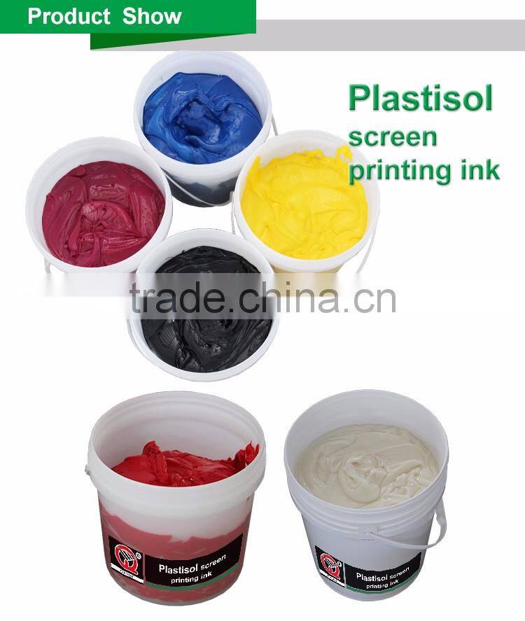 Qingyi high quality plastisol ink heat transfer for screen print machine