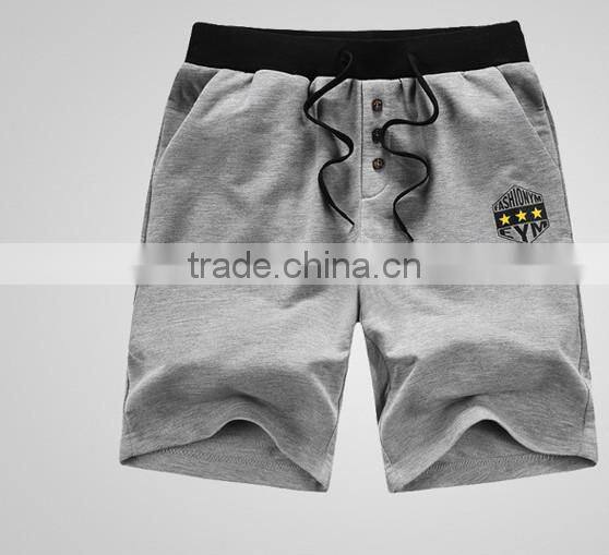 trade assurance fashion wholesale custom cotton polyester blend mens crossfit shorts