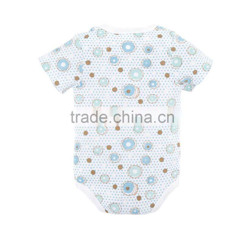 2017 Circle Design Baby Rompers