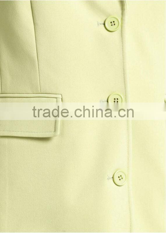 ladies blazer women's poly elastane blazer low crease blazer