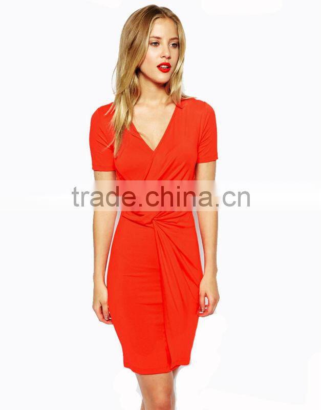 Hot selling new fashion sexy night dresses wholesale stylish dresses red dress