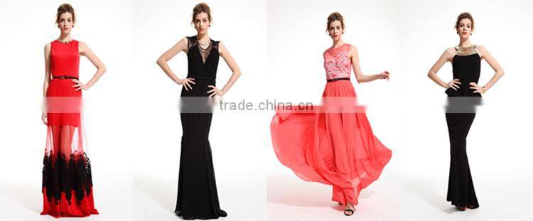 2016 New Model One Piece Dress Lace White Dress Evening Dress Patterns