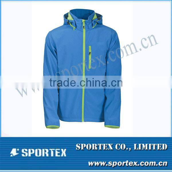 Made-in-China Fashionable OEM Men Softshell Jacket MZ0075