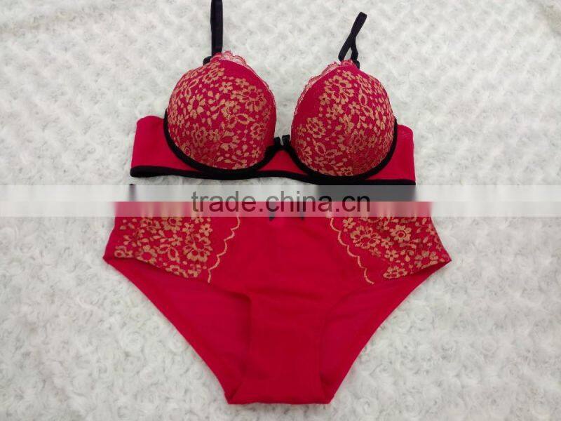 lingeries women underwear 2015 fashion hot design bra factory price OEM items