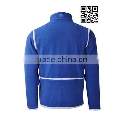 FAMA Audit Factory Crew Neck Cotton Zip Sweatshirt