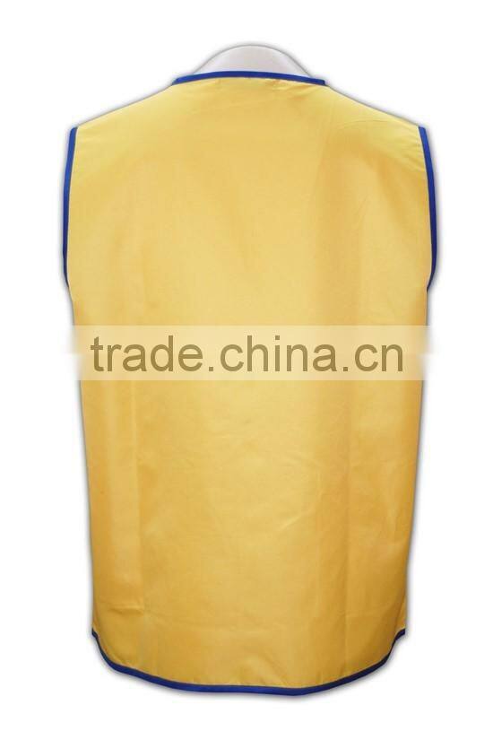 Wholesale factory price manufactures vest uniform cheap custom Printed Promotional Vests