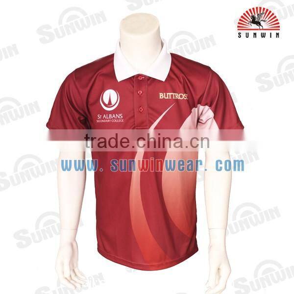 Wholesale Custom Sublimation Printing Cricket Team Jersey