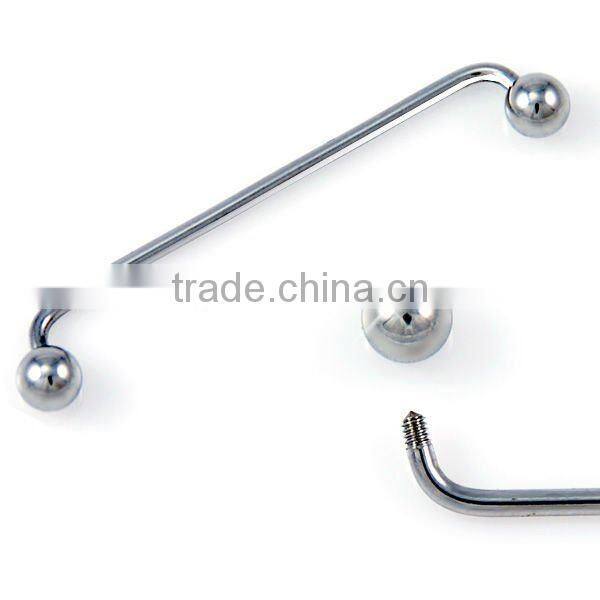 New Hot styles goblet industrial tongue barbell
