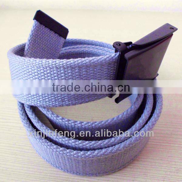 Military canvas belt