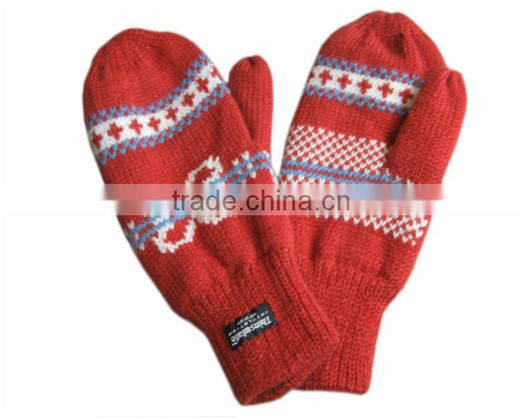Wholesale cheap custom winter gloves women