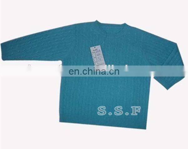 Sharrefun OEM service wholesale 12gg cashmere cable knitted baby blankets