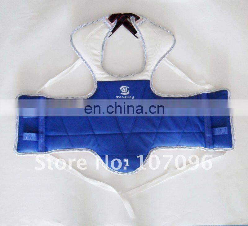 TKD Vest Reversible Colors/ Martial Arts Chest Guard