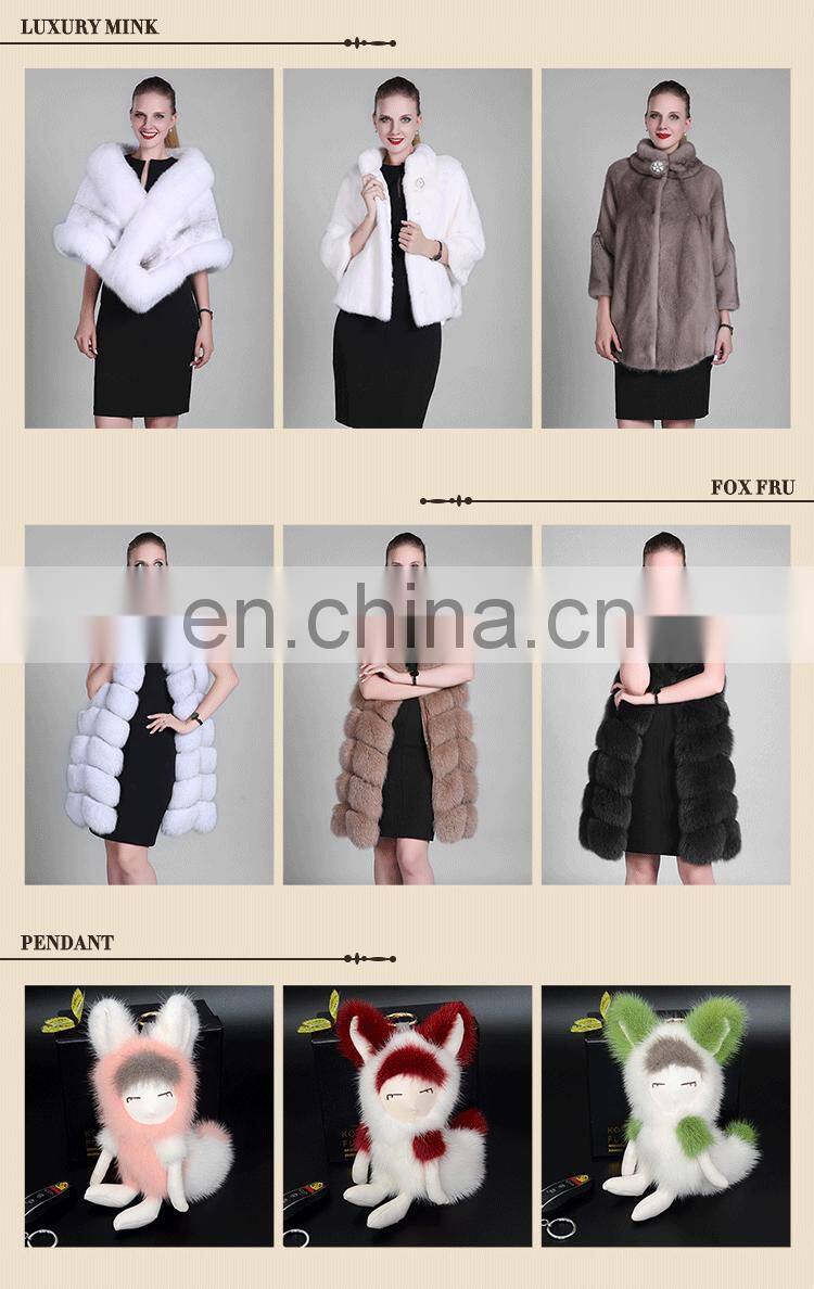 China Supplier Fur Vest Women Raccoon Fur Vest