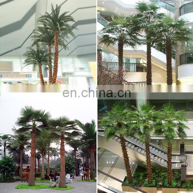 City Landscape Cement Artificial Simulation Big Old Banyan Tree for Sale