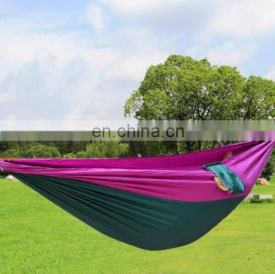 2016 Hot selling Double Portable Parachute Camping hammock