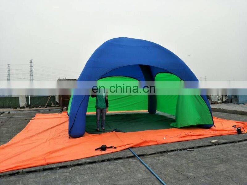 Double Layer Blue 5m Inflatable Bubble Tent For Activity Promotion