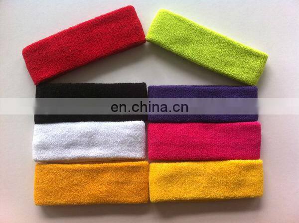 Sports Cotton Wholesale Custom Sweat Headbands