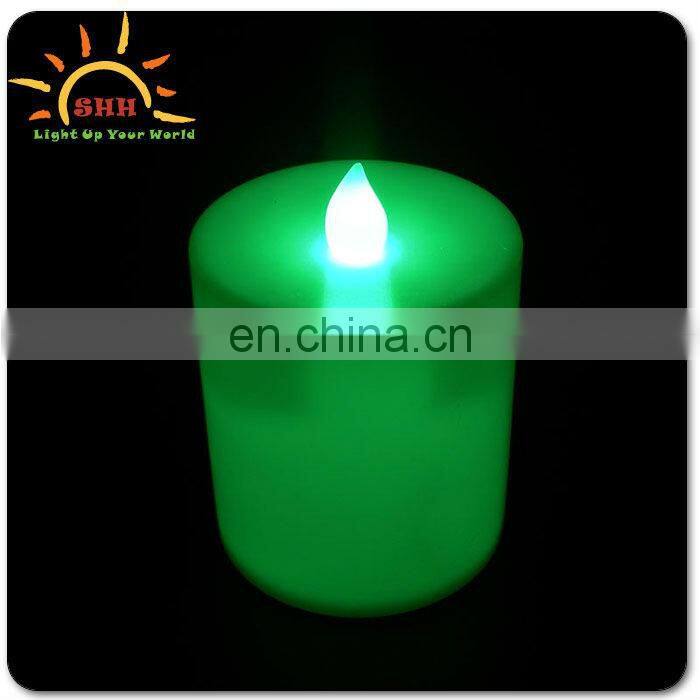 Enviromental light up led artificial candle lights for party