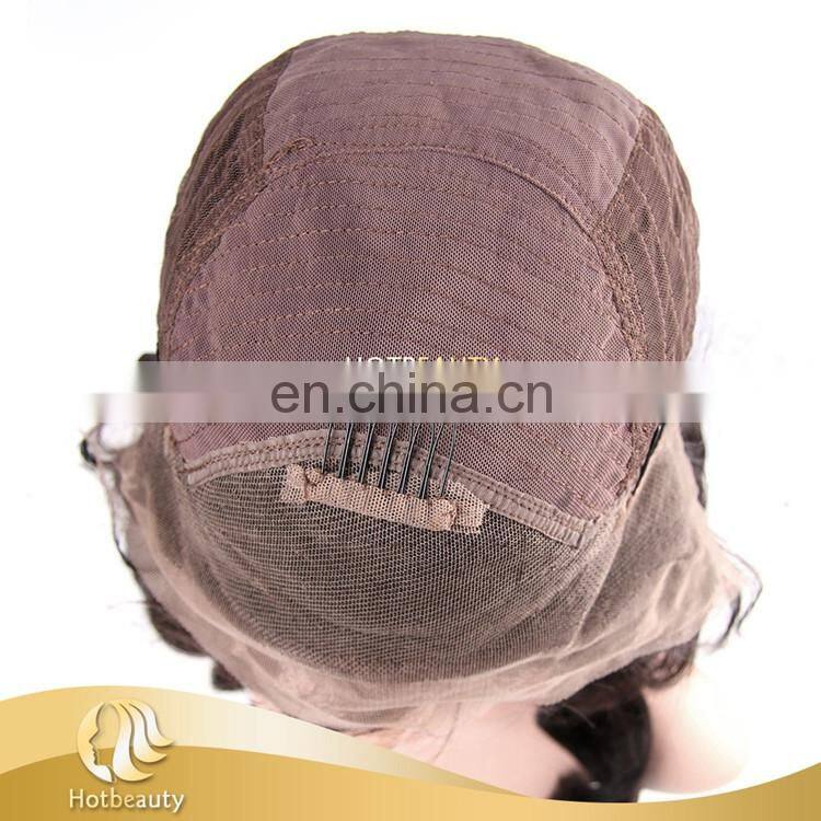 Top Sale Cheap Human Hair Full Lace Wig, Wholesale Brazilian Human Hair Wig