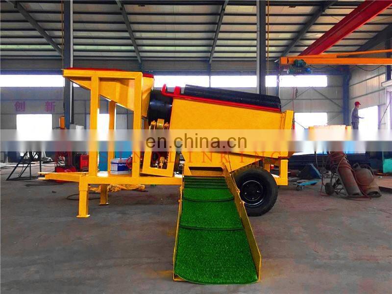 SINOLINKING Small Scale Gold Mining Equipment Plant Extracting Gold from Alluvial Sand