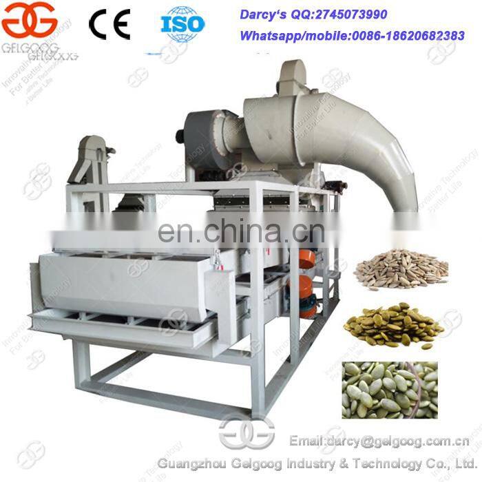 Best Selling Sunflower Seed Separating Melon Seed Husking Hemp Seed Hulling Machine