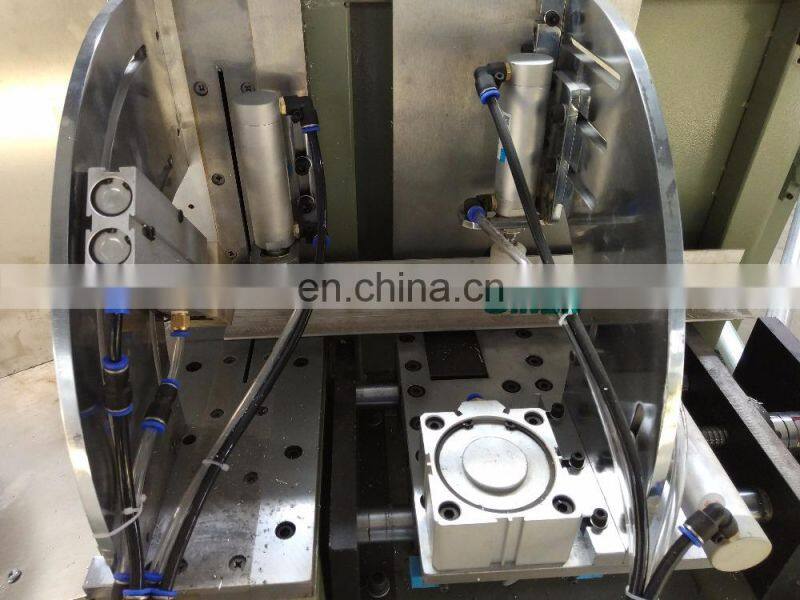 CNC Automatic Feeding Aluminum Window Corner Brace Cutting Machine